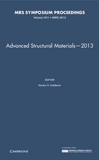 Enlarge image Cover: Advanced Structural Materials-2013: Volume 1611 - Materials Research Society