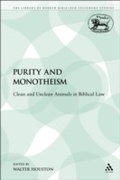 Cover: Purity and Monotheism - Sheffield Academic Press