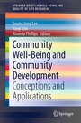Cover: Community Well-Being and Community Development - Springer
