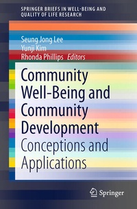 Enlarge image Cover: Community Well-Being and Community Development - Springer