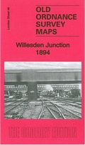 Cover: Willesden Junction 1894 - Alan Godfrey Maps