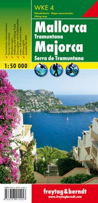 Abbildung von: WKE 4 Mallorca - Tramuntana, Wanderkarte 1:50.000 - Freytag-Berndt und ARTARIA
