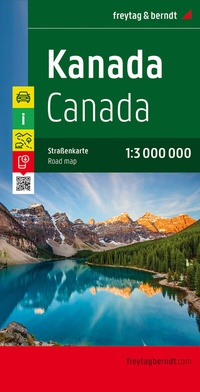 Abbildung von: Kanada, Straßenkarte 1:3.000.000, freytag & berndt - Freytag-Berndt und ARTARIA