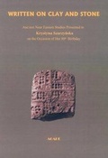 Cover: Written on Clay and Stone - Agade Publishing