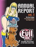 Cover: Evil Inc Annual Report Volume 3 - Toonhound Studios, LLC.