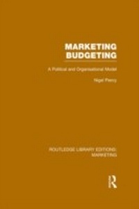 Enlarge image Cover: Marketing Budgeting (RLE Marketing) - Routledge