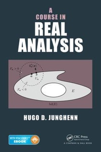 Abbildung von: A Course in Real Analysis - Chapman & Hall/CRC