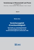 Cover: Versicherungsfall 'Erwerbsunf&auml;higkeit' - Dike Verlag Z&uuml;rich