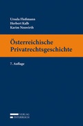 Cover: &Ouml;sterreichische Privatrechtsgeschichte - Verlag &Ouml;sterreich