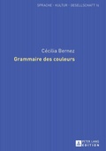 Cover: Grammaire des couleurs - Peter Lang Verlag