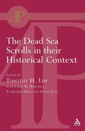 Cover: The Dead Sea Scrolls in their Historical Context - T.& T.Clark Ltd