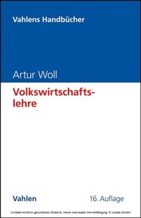 Abbildung von: Volkswirtschaftslehre - Vahlen