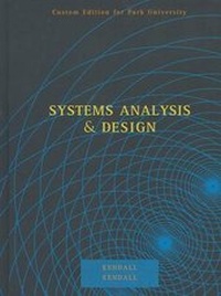 Enlarge image Cover: Systems Analysis and Design, Custom Edition for Park University - Pearson Learning Solutions