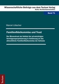 Cover: Familienfideikommiss und Trust - Tectum Wissenschaftsverlag