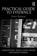 Cover: Practical Guide to Evidence - Routledge