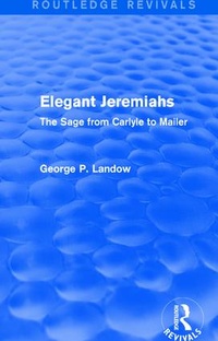 Enlarge image Cover: Elegant Jeremiahs (Routledge Revivals) - Routledge