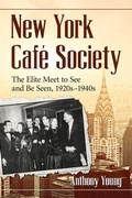 Cover: New York Cafe Society - McFarland & Co Inc