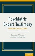 Cover: Psychiatric Expert Testimony: Emerging Applications - Oxford University Press Inc