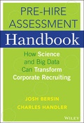Cover: Pre-Hire Assessment Handbook - Wiley