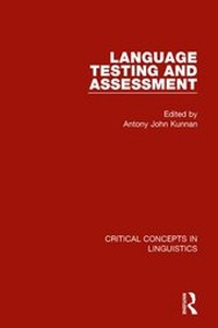 Enlarge image Cover: Language Testing and Assessment - Routledge