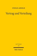 Cover: Vertrag und Verteilung - Mohr Siebeck