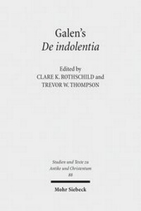 Abbildung von: Galen's De indolentia - Mohr Siebeck