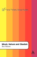 Cover: Micah, Nahum and Obadiah - T.& T.Clark Ltd