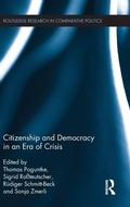 Cover: Citizenship and Democracy in an Era of Crisis - Routledge