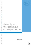 Cover: Unity of Corinthian Correspondence - T.& T.Clark Ltd