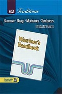 Enlarge image Cover: Holt Literature & Language Arts Warriner's Handbook - Holt McDougal