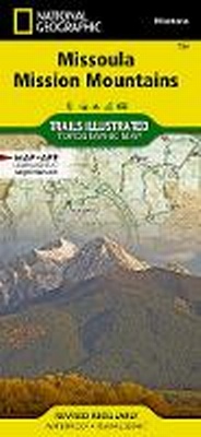 Abbildung von: Missoula, Mission Mountains - National Geographic Maps