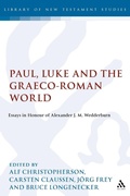 Cover: Paul, Luke and the Graeco-Roman World - Sheffield Academic Press