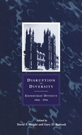 Cover: Disruption to Diversity - T.& T.Clark Ltd