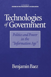 Enlarge image Cover: Technologies of Government - Information Age Publishing