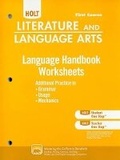 Cover: Holt Literature and Language Arts - Holt McDougal
