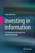 Cover: Investing in Information - Springer
