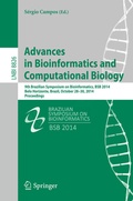 Cover: Advances in Bioinformatics and Computational Biology - Springer