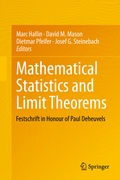 Cover: Mathematical Statistics and Limit Theorems - Springer
