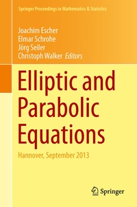Enlarge image Cover: Elliptic and Parabolic Equations - Springer