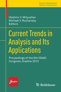 Cover: Current Trends in Analysis and Its Applications - Birkh&auml;user