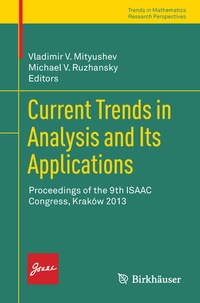 Enlarge image Cover: Current Trends in Analysis and Its Applications - Birkhäuser