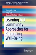 Cover: Learning and Community Approaches for Promoting Well-Being - Springer