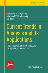 Enlarge image Cover: Current Trends in Analysis and Its Applications - Birkhäuser