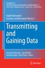 Cover: Transmitting and Gaining Data - Springer