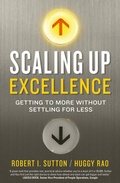 Cover: Scaling up Excellence - Random House Business Books