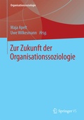 Cover: Zur Zukunft der Organisationssoziologie - Springer VS