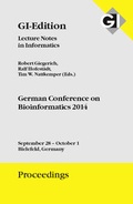 Cover: GI Edition Proceedings Band 235 - German Conference on Bioinformatics 2014 - K&ouml;llen