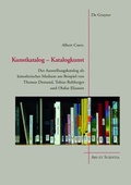 Cover: Kunstkatalog - Katalogkunst - De Gruyter