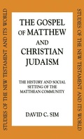 Abbildung von: The Gospel of Matthew and Christian Judaism - T.& T.Clark Ltd