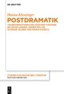 Cover: Postdramatik - De Gruyter